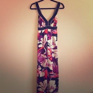 Banana Republic Satin Maxi Dress